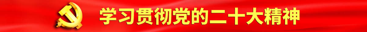 大鸡吧大骚逼导航认真学习贯彻落实党的二十大会议精神